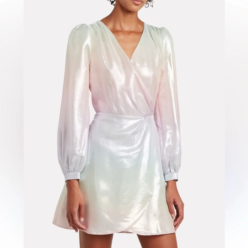 🔺Flawed🔺make an offer🔹NWT Olivia Rubin Meg Dress Pastel Sz 2 - Picture 4 of 4